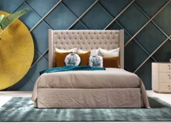 Letto imbottito modello Letto maxi vari rivestimenti  di Md work scontato 45%