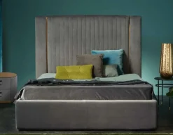 Letto imbottito modello Letto luxury velluto  di Md work scontato 42%