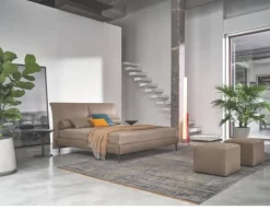 Letto imbottito modello Mod sail: richiedi ora il prezzo