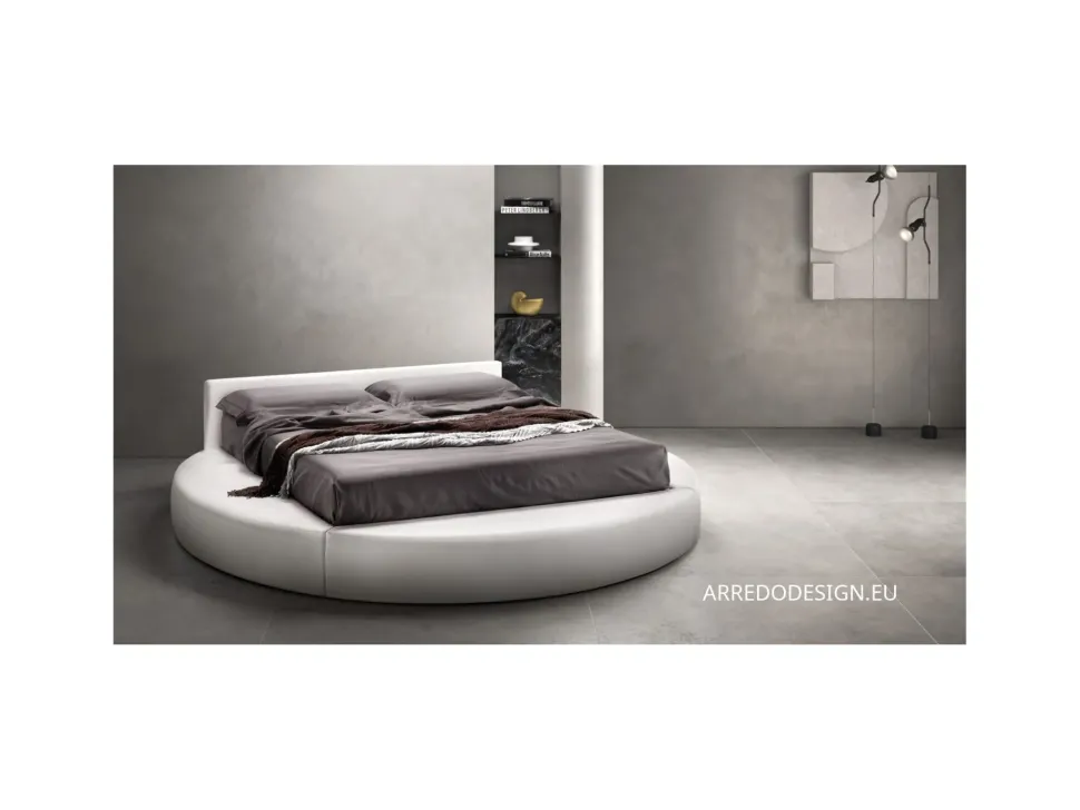 Letto imbottito modello Natural di Samoa scontato 35%