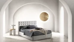 Letto imbottito modello Point * di Samoa scontato 35%