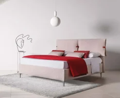 Letto imbottito modello Primrose * di Le comfort scontato 35%