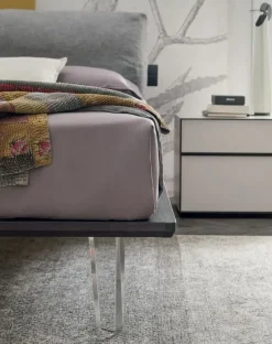 Letto imbottito modello Piuma di Tomasella scontato 31%