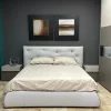 Letto imbottito modello Roger di Giessegi scontato 50%