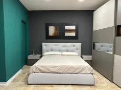 Letto imbottito modello Roger di Giessegi scontato 50%