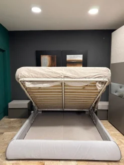 Letto imbottito modello Roger di Giessegi scontato 50%