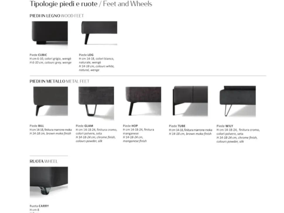 Letto imbottito modello Set * di Samoa scontato 35%