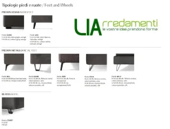 Letto imbottito modello Stick di Samoa scontato 35%