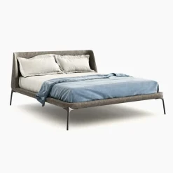 Letto imbottito modello Velvet di Novamobili scontato 30%