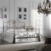 Letto in ferro battuto con giroletto David * Florentia bed a prezzo scontato