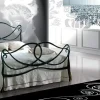 Letto in ferro battuto con giroletto Letto matrimoniale mod.camelot in ferro battuto Pama letti a prezzo ribassato