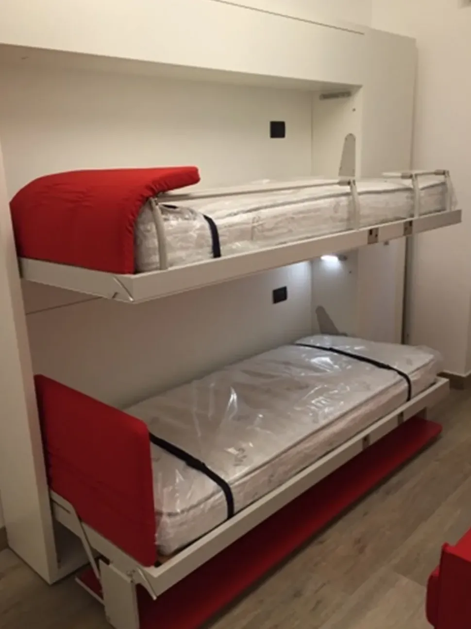 Letto in legno a scomparsa Kali duo board 2200 Clei a prezzo scontato