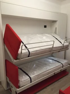 Letto in legno a scomparsa Kali duo board 2200 Collezione esclusiva a prezzo ribassato