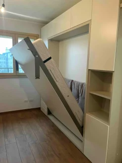 Letto in legno a scomparsa Penelope 2 standard 177  p35 Clei a prezzo scontato