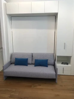 Letto in legno a scomparsa Penelope 2 sofa' Clei a prezzo scontato