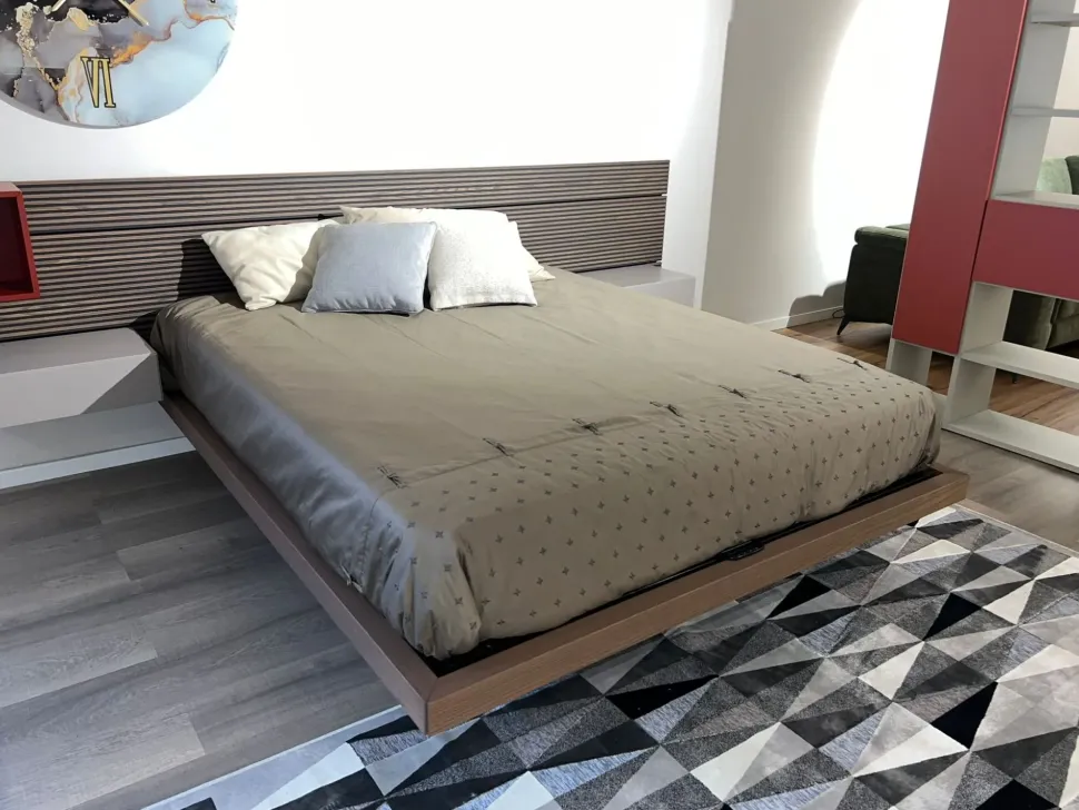 Letto in legno con contenitore Sorvolo Fimar a prezzo ribassato