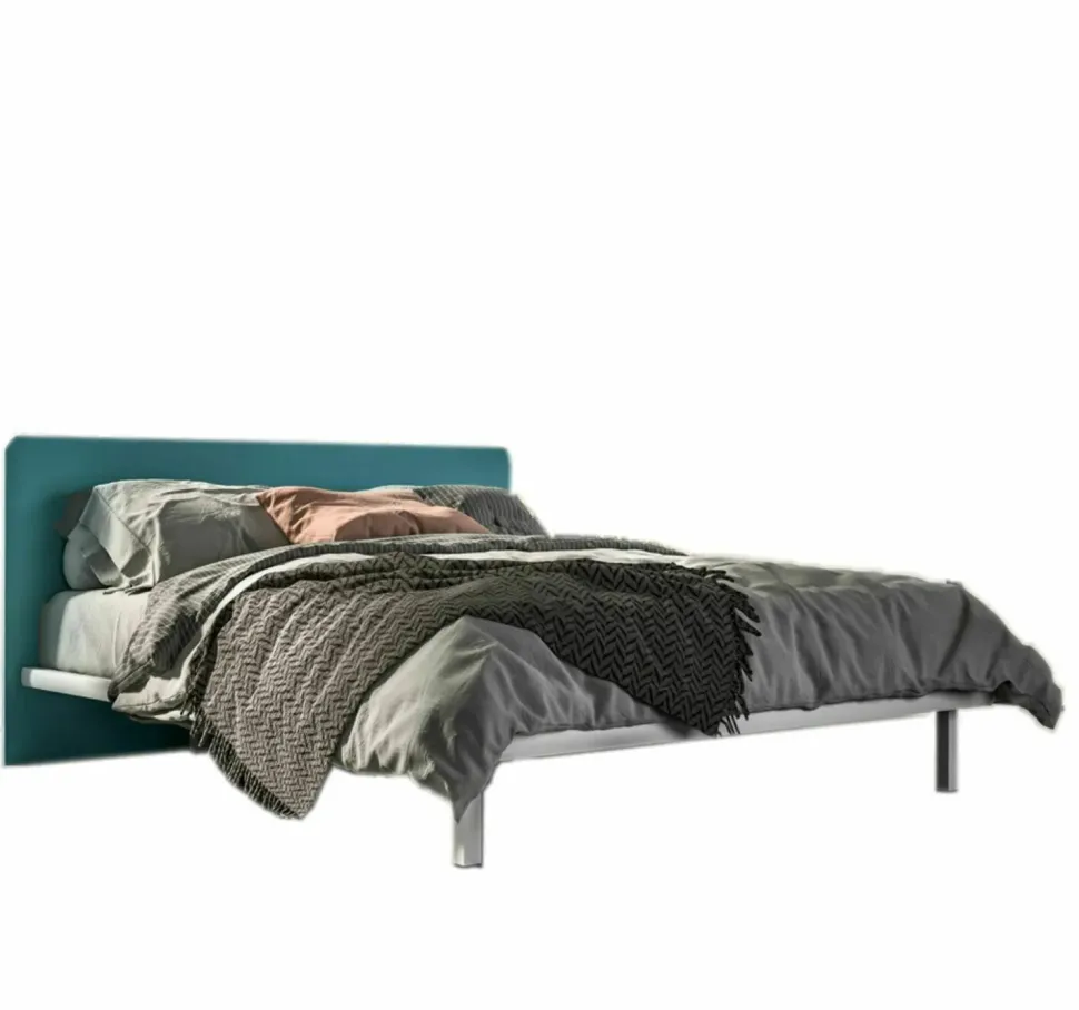 Letto in legno con gambe Quadro matrimoniale Zg mobili a prezzo scontato