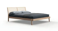 Letto in legno con giroletto Letto moderno ginevra Mottes selection a prezzo scontato