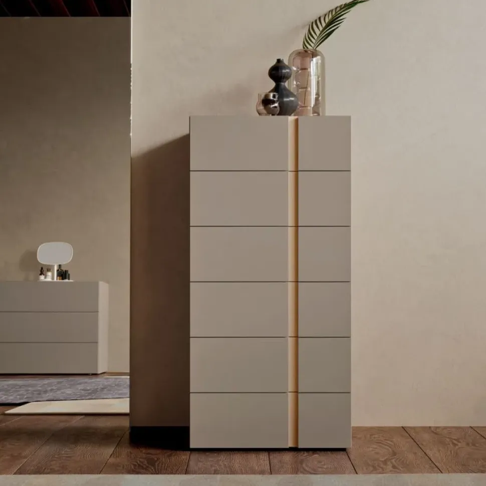 Letto in legno con giroletto Letto moderno ginevra Mottes selection a prezzo scontato