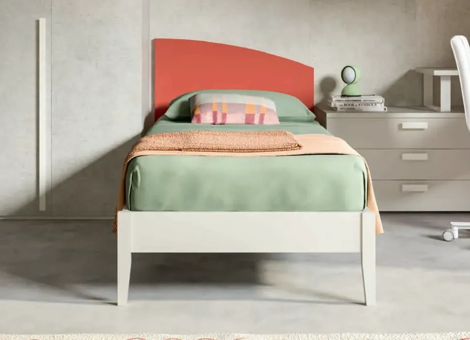 Letto in legno con pediera Vela Zg mobili a prezzo ribassato