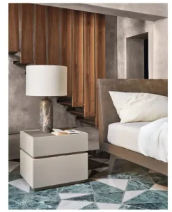 Letto in legno con piedini Febo 2|0 Sangiacomo a prezzo scontato