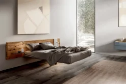 Letto in legno con piedini Fluttua wildwood Lago a prezzo scontato