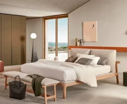 Letto in legno modello Fushimi di Pianca scontato 30%