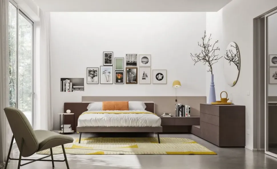 Letto in legno modello Horizon di Collezione esclusiva scontato 40%