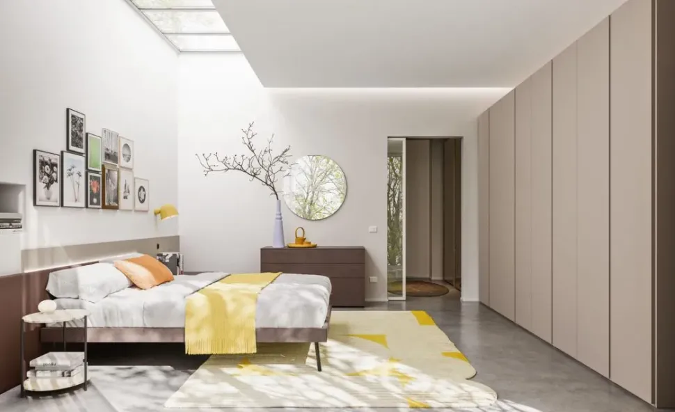 Letto in legno modello Horizon di Collezione esclusiva scontato 40%