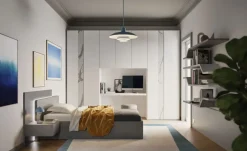 Letto in legno modello Horizon di Collezione esclusiva scontato 40%