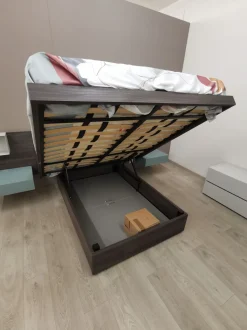 Letto in legno modello Miranda di Tagliabue mobili scontato 33%
