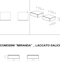 Letto in legno modello Miranda di Tagliabue mobili scontato 33%