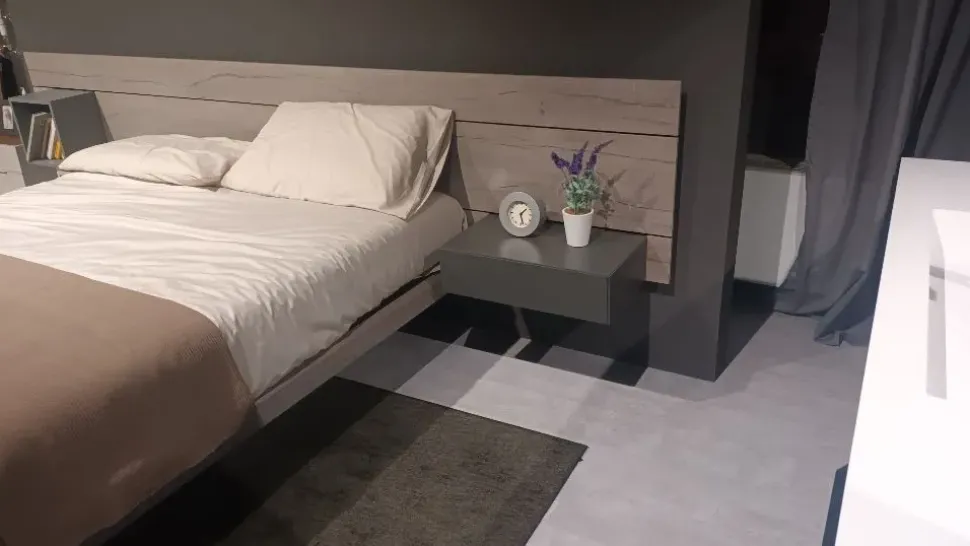 Letto in legno modello Sorvolo di Fimar scontato 27%