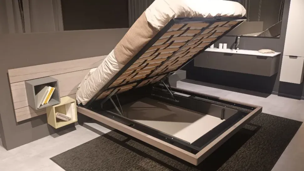 Letto in legno modello Sorvolo di Fimar scontato 27%