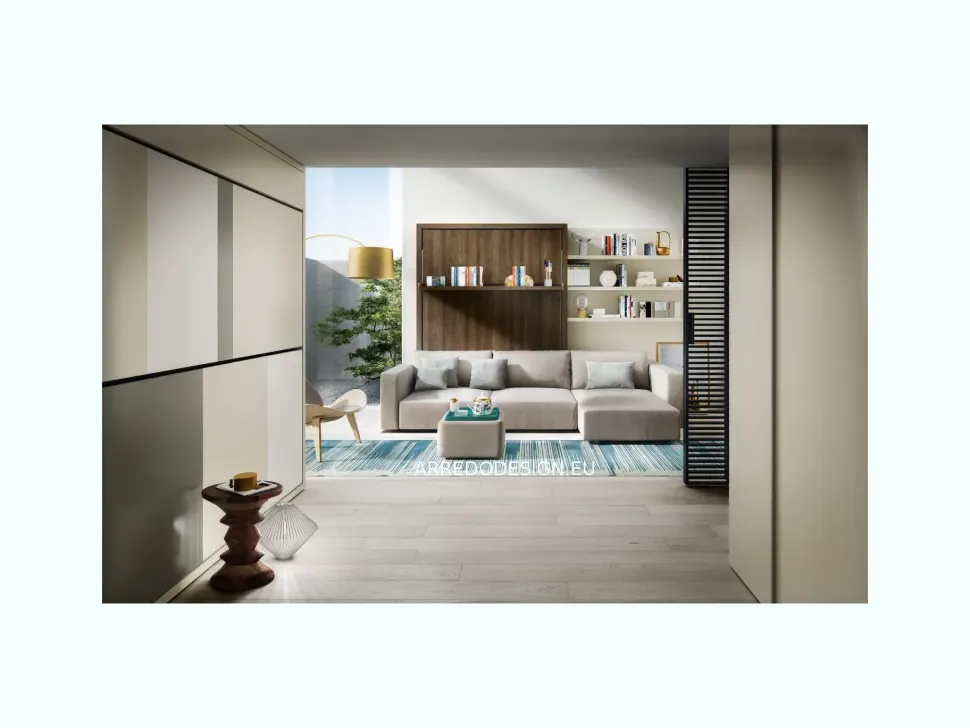 Letto in legno modello Swing di Clei scontato 30%