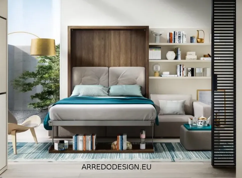 Letto in legno modello Swing di Clei scontato 30%