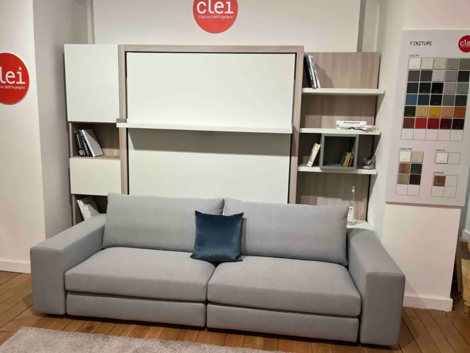 Letto in legno modello Tango 270 di Clei scontato 52%