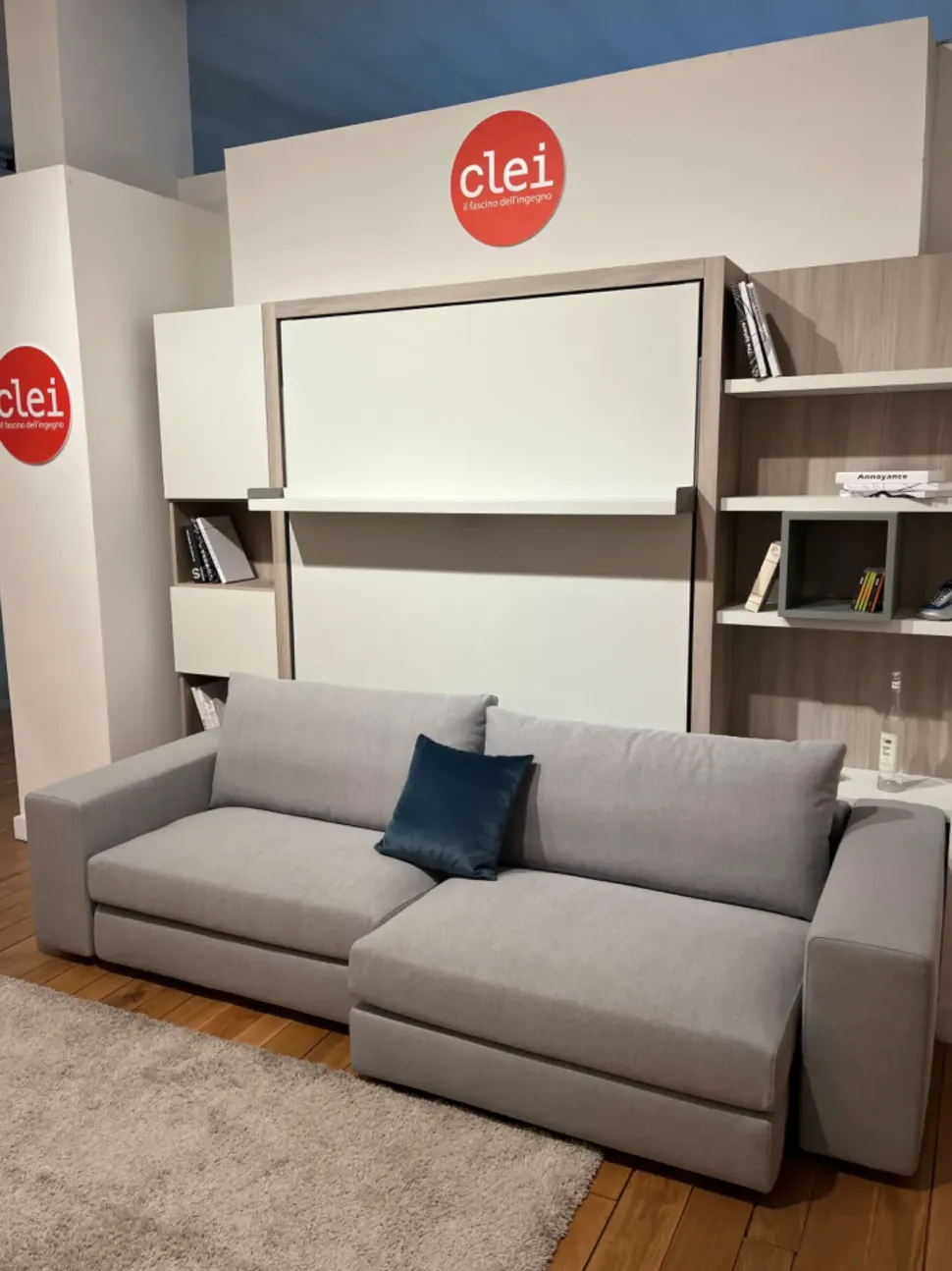 Letto in legno modello Tango 270 di Clei scontato 52%