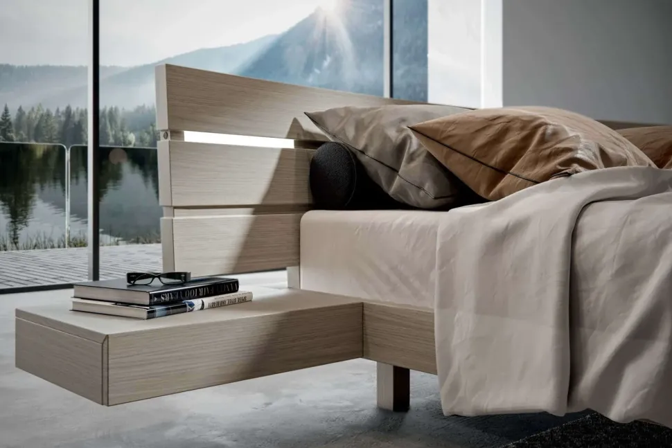 Letto in legno modello Work di Veneran scontato 30%