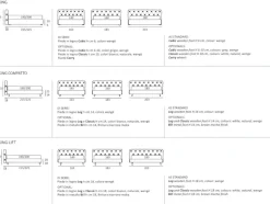 LETTO King compatto * Samoa in OFFERTA OUTLET - 35%