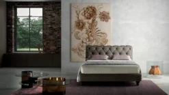 Letto king imbottito di Samoa a prezzi outlet. Sconto imperdibile!