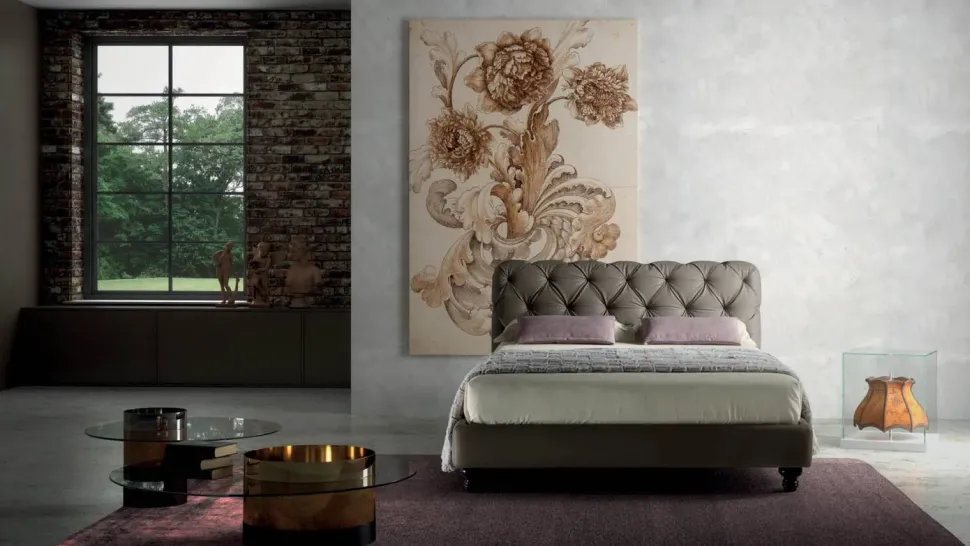 Letto king imbottito di Samoa a prezzi outlet. Sconto imperdibile!