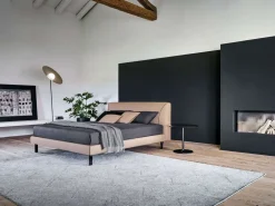 Letto king size con piedini És heaven Twils a prezzo ribassato