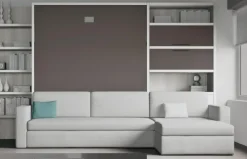 Letto Letto a scomparsa matrimoniale divano eraldo Artigianale SCONTATO a PREZZI OUTLET