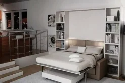 LETTO Letto a scomparsa matrimoniale divano puppio Artigianale a PREZZI OUTLET