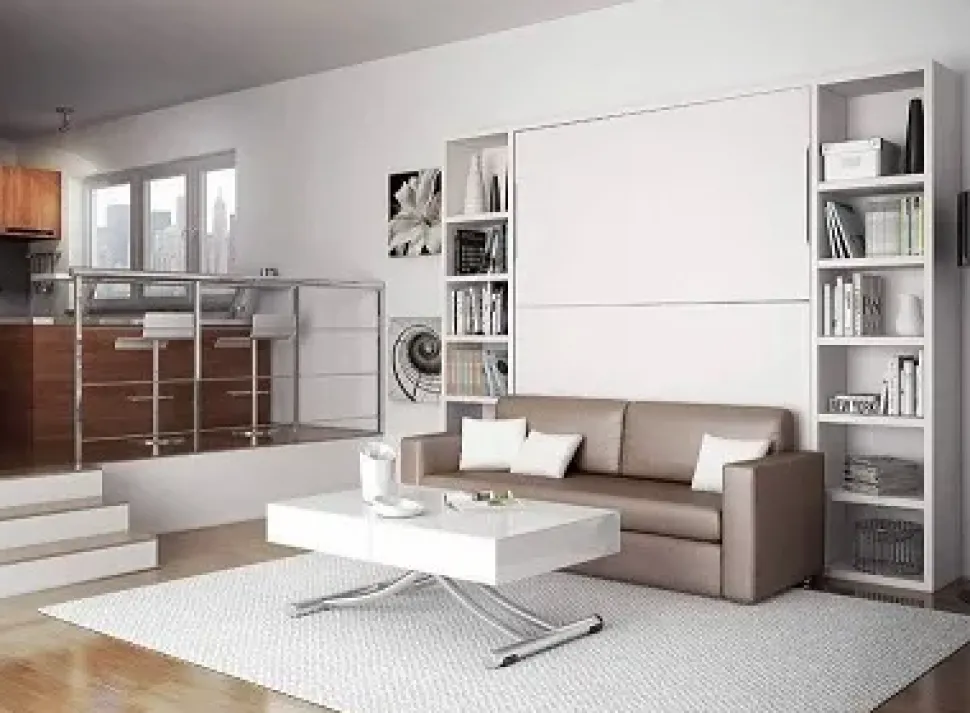 LETTO Letto a scomparsa matrimoniale divano puppio Artigianale a PREZZI OUTLET