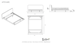 Letto Letto clapis Mdhouse SCONTATO a PREZZI OUTLET