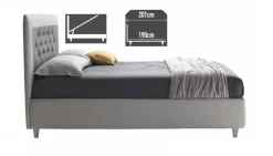 LETTO Letto contenitore pronta consegna  Md work in OFFERTA OUTLET