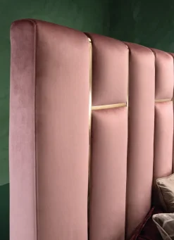 LETTO Letto luxury oro e velluto Md work a PREZZI OUTLET