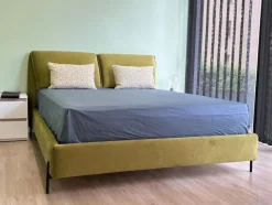 Letto Letto matrimoniale con contenitore field Artigianale SCONTATO a PREZZI OUTLET